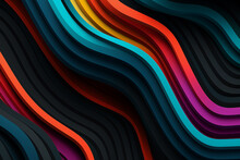 Colorful Wallpaper Image Depicting Diferent Colorful Shapes