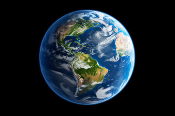 Canvas Print - planet earth. generative ai