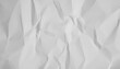 Texture of recycle white crumpled paper, can be use as abstract background, wallpaper, webpage, copy space for text. High quality photo