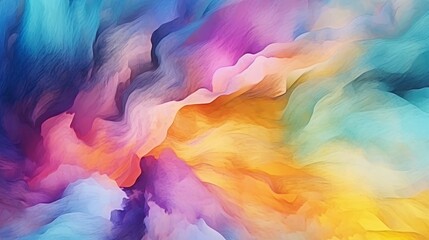 Abstract Water color Brush Strokes Ai Generative