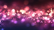 © Nice Seven - pink glow particle abstract bokeh background. pink light bokeh