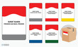 Indonesia Election Day concept.  (translation text kpu, pilpres, serentak PEMILU = election). 3D Render