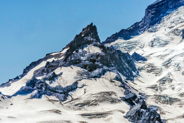 Wall Mural - Little Tahoma Mount Rainier Crystal Mountain Lookout Pierce County Washington