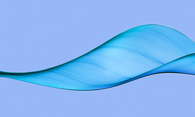 abstact clear glass wave background