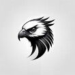 logo black falcon head
