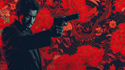 Wall Mural - Yakuza Boss