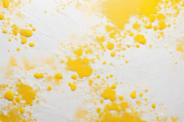 Canvas Print - White and yellow textured wall background painted.