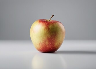 fresh and delicious red apple, isolated white background