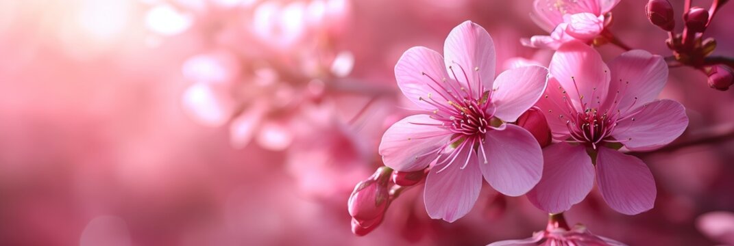  Abstract Romantic Flowers Background Beautiful, Banner Image For Website, Background, Desktop Wallpaper
