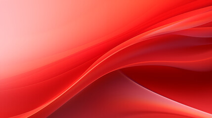 abstract wavy red gradient color background
