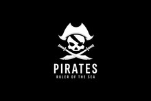 Pirates Logo Vector Icon Illustration