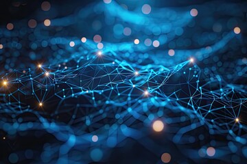 Technology background networking background framework idea
