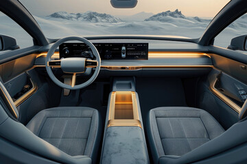 Luxury Drives: Subtle Hues in Car Interior Design