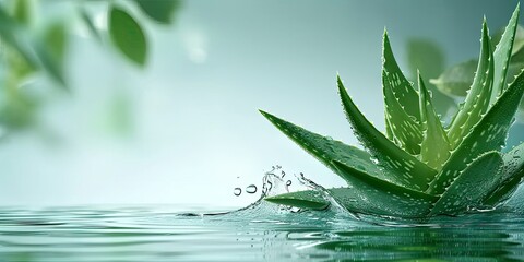 Poster - Flora adorned with dew embodying nature essence in green water on plants signaling freshness wetness from rain captured in macro environment thriving with each drop grass heralding spring arrival