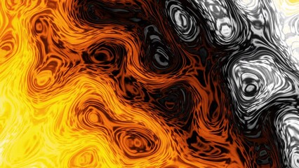 Leinwandbilder - Colorful Seamless Fluid Art Abstract Background. animation. 4k looping footage. Exotic pattern