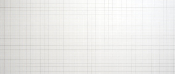 Wall Mural - a white paper with blue grid lines, in the style of minimalistic japanese, gray, simple, clean-lined, graph paper grids