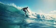 Surfer On The Wave Generative AI