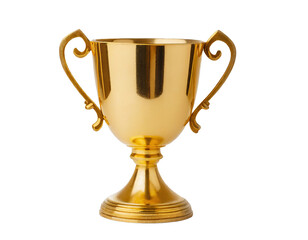 Wall Mural - golden cup - isolated