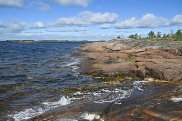 Karelian coast of the White Sea.