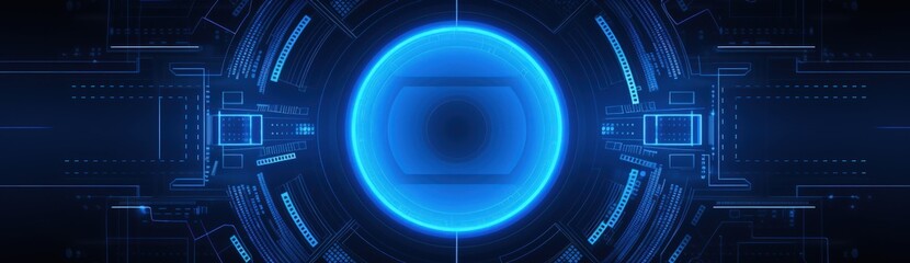 Cyber Security for business and internet project. Abstract futuristic background. digital data connection system and computer electronic.