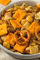 Wall Mural - Homemade Flavored Cracker Snack Mix