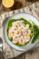 Poster - Creamy Homemade Shrimp Salad