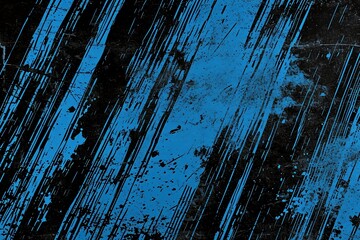 Wall Mural - Trendy grunge backdrop in blue and black, suitable for extreme sportswear, racing, cycling, football, motocross, travel. Great for wallpaper, poster, banner design