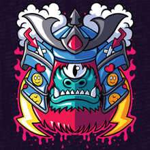 Monstrous One-Eyed Illuminati King Kong Design