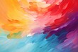 Colorful paint texture background, Multicolor paint texture background, Oil paint texture, Multicolor brush and palette knife strokes, AI Generative