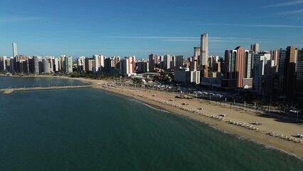 Wall Mural - Vista aérea da cidade de Fortaleza, Ceará, Brasil