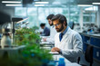 © Tigarto - Botanical Research: Indian Scientist Cultivating Innovation in Laboratory