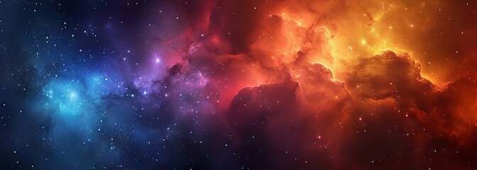 Wall Mural - Galaxy. Nebula and stars in space. Outer space background. Galaxy background