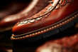 close up of a shoe