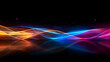 © tinyt.studio - Colorful straight line neolight neon light movement strike laser