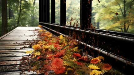 Canvas Print - autumn in the city high definition(hd) photographic creative image