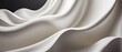 © Eureka Design - silk background. illustration of bright white fabric material in wavy layers of abstract background with dark shadows