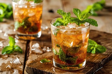 Poster - Cool and revitalizing Derby Mint Julep