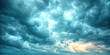 Panorama view of overcast sky. Dramatic gray sky and white clouds before rain in rainy season. Cloudy and moody sky. Storm sky. Cloudscape. Gloomy and moody background. Overcast clouds