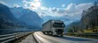 © TheWaterMeloonProjec - A truck transporting heavy goods on a roadway.