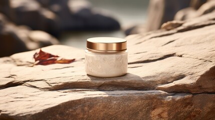 Warm Facial Care Products Stone Cream