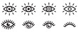Eye password hidden view private vector icon. Hidden eye password look web icon design