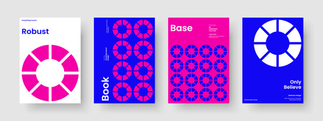Wall Mural - creative book cover layout. isolated report design. geometric background template. banner. poster. b
