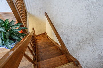 interior apartment room stairs, steps staircase inside house