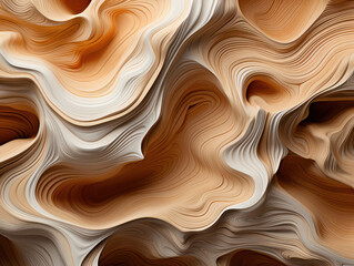 Wall Mural - abstract textured wave: a bright blue ink splash on white marble background