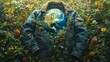 Eco-Fashion: A Sustainable Earth-Inspired Jacket Generative AI
