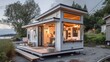 © panu101 - tiny house plans designs ideas, in the style of seaside vistas