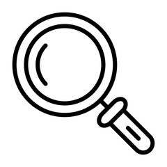 Sticker - Magnifying Glass Vector Icon