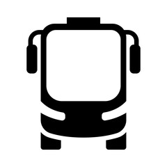 Wall Mural - Bus icon