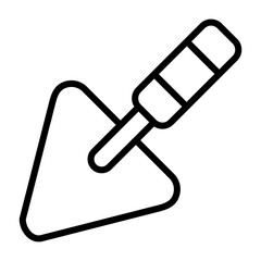 Poster - Trowel Vector Icon