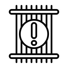 Poster - Wire Marker Vector Icon